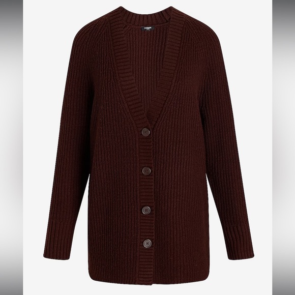 EXPRESS - London button down cardigan -NWT - Picture 4 of 15